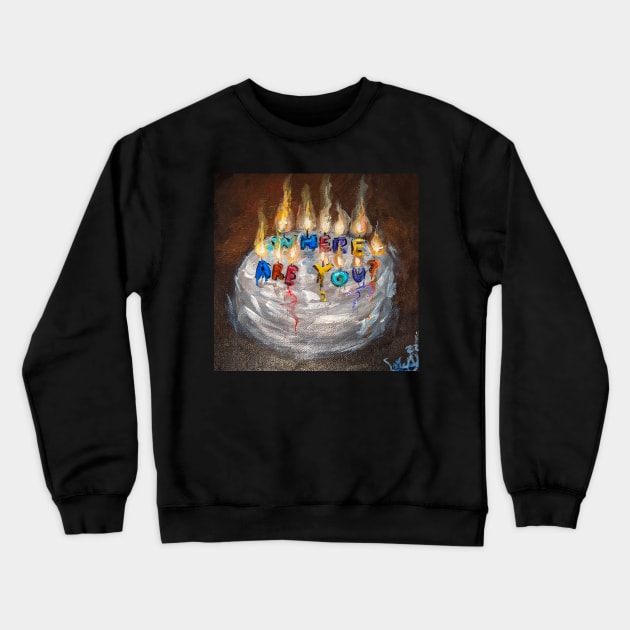 cake cake Crewneck Sweatshirt by YaebaArts